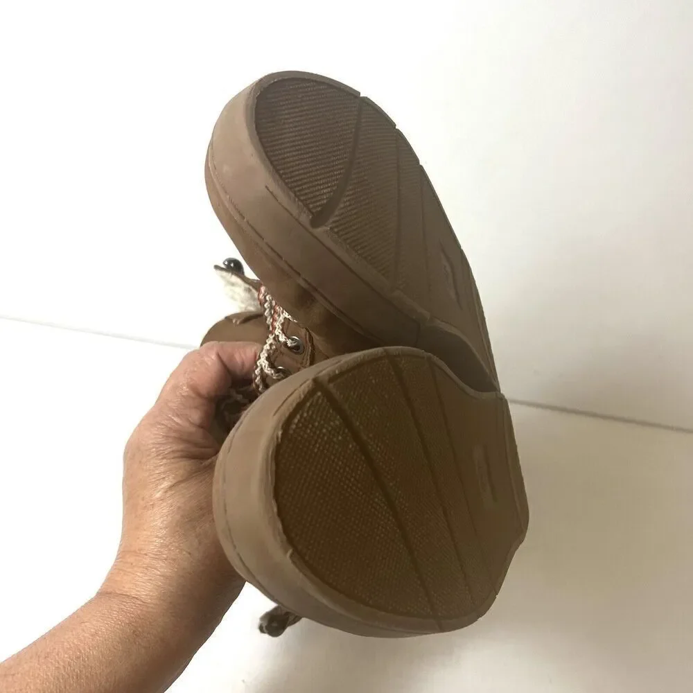 Zara brown leather